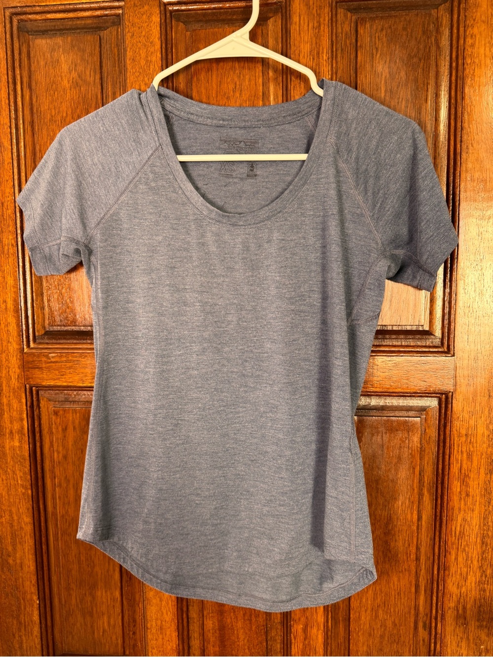 Patagonia Women's Heathered Blue Short Sleeve Crew Tee